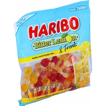 Bonbon Haribo želé bonbony 160g - Bitter Lemon (Hořký Citron)
