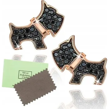 Náušnice STŘÍBRNÉ NÁUŠNICE 925 PRO PEJSCI