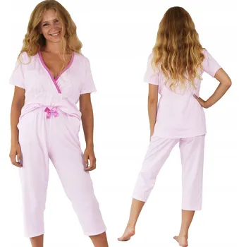 Dámské pyžamo Born2rest dámské pyžamo bavlna růžové, velikost S