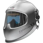 Svářecí kukla Optrel Panoramaxx CLT s přípravou pro odsávání stříbrná