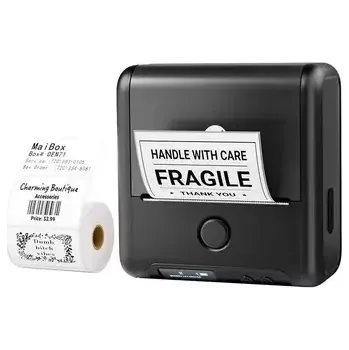 Tiskárna štítků Phomemo Přenosná tiskárna štítků M200 černá (M200-BK)