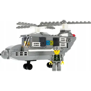 ostatní stavebnice STAVEBNICE pro DĚTI 6+ 179 dílků VOJENSKÉ STAVEBNÍ stavebnice alleBLOX