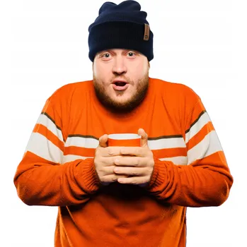 Čepice Challenge Zimní čepice beanie modrá, univerzální velikost