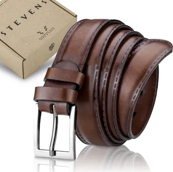 Opasek Stevens černý pásek - muž