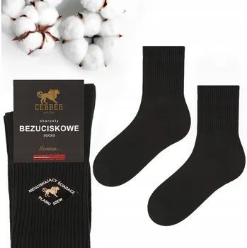 Pánské ponožky Ponožky CERBER černé, velikost 45-47