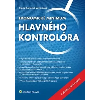 Ekonomické minimum hlavného kontrolóra brožovaná Ingrid Konečná Veverková D0393882