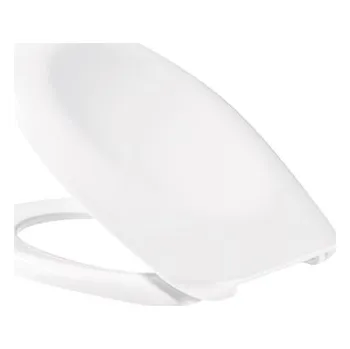 WC sedátko Sedátko klozetové s poklopem a automatickým zavíráním, nerezové závěsy, snímatelné, DERBY LUX COMPACT VIGOUR