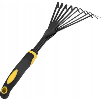 Hrábě GRABKI WACHLARZOWE 40 CM MALÉ HRÁBĚ NA LISTÍ TRÁVY PLENĚNÍ ZAHRADY