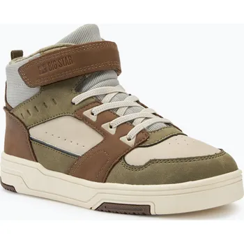 Chlapecké tenisky Dětské boty BIG STAR OO374119 beige/khaki