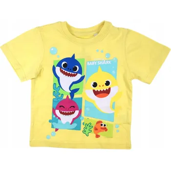 Dětské tričko BABY SHARK bavlněné chlapecké tričko 98