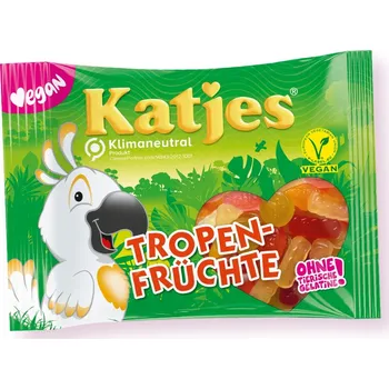 Bonbon Katjes Tropické Ovoce želé bonbony Vegetariánské 175g