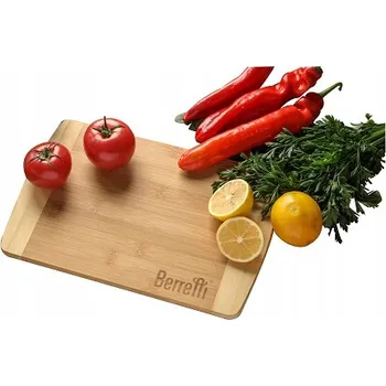 Kuchyňské prkénko Berretti Bambusové dřevěné kuchyňské prkénko na krájení obdélníkové 36x28 cm