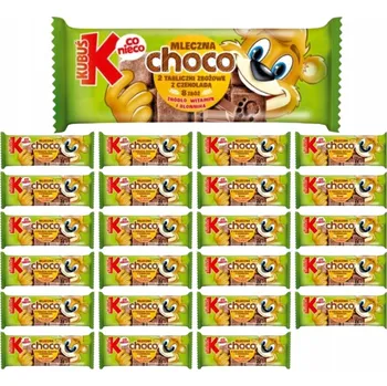 Kubuś Choco Sušenky s čokoládou 32g x 24 ks