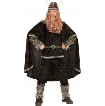 Karnevalový kostým KOSTÝM VIKINGA S PLÁŠTĚM BOJOVNÍK VIKING XXL