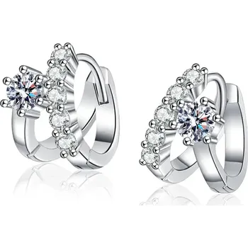 Náušnice Dámské stříbrné náušnice WASIMA Ag 925