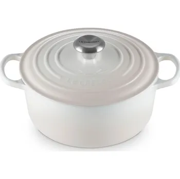 Hrnec Kastrol SIGNATURE 24 cm, 4,2 l, MERINGUE, litina, Le Creuset