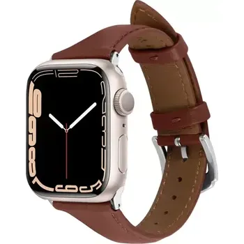 Řemínek na hodinky Spigen Kajuk Watch Band řemínek pro Apple Watch 38/40/41mm hnědá (AMP05442)