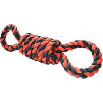 Krmivo pro psa Přetahovadlo Nuts For Knots Extreme Coil – Odolná osmička pro velké psy