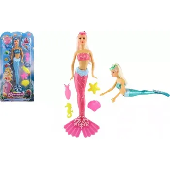 Panenka Panenka mořská panna s doplňky do vody 34 cm