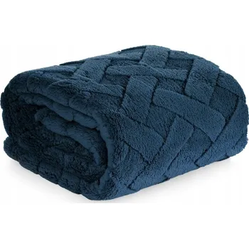 Prostěradlo Polyester deka Eurofirany 170 cm x 210 cm modrá