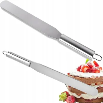 Kuchyňská stěrka STĚRKA LOPATKA PEČENÍ DOLÁŘŮ NŮŽ NA MOUČNÍKY A DORTY 42 CM, Č. 3068