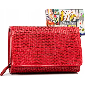 Rovicky dámská peněženka z pravé kůže červená