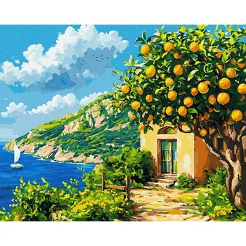 Obraz Malování podle čísel iPicasso 40x50 cm na rámu