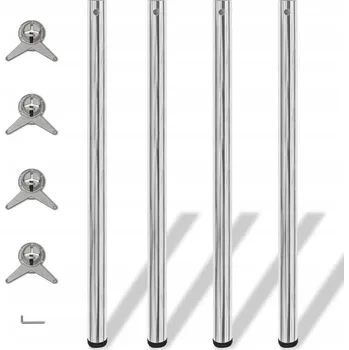 Stolová podnož 4 Nohy ke stolu s nastavitelnou výškou 1100 mm