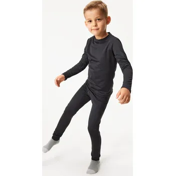 Dětské termo legíny, Černá, vel.134/140