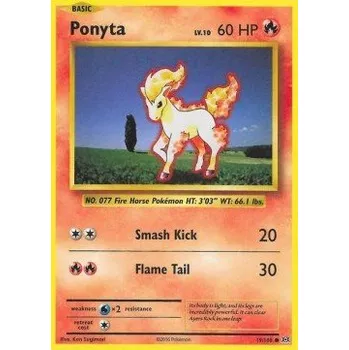Sběratelská karetní hra Pokémon EVO 019/108 Ponyta - Evolutions Stav: Excellent, Verze: NORMAL