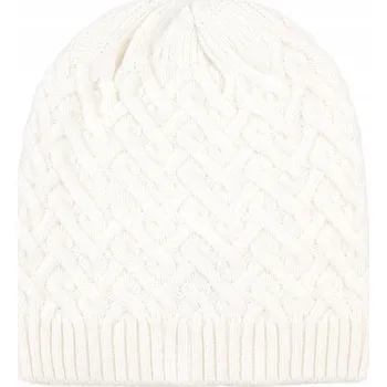 Čepice Szaleo zimní čepice beanie bílá, univerzální velikost