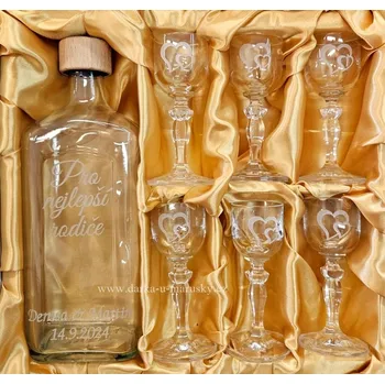 Svatební dekorace Svatební souprava 6+1 - Darya B - Pro nejlepší rodiče