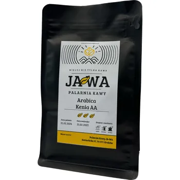 Káva Káva zrnková Arabica Pražírna Kawy JA-WA Keňa AA 500 g