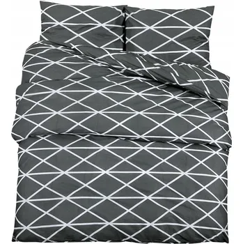 Povlečení Sada povlečení, šedá, 200x200 cm, bavlna