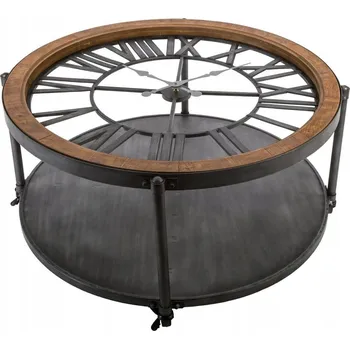 Konferenční stolek Kávový stolek Atmosphera DO kulatý 90 x 90 x 47 cm černý