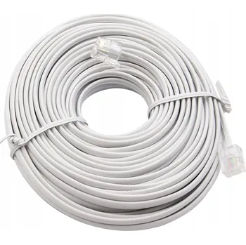 Síťový kabel Patchcord Lexton U/UTP 6 RJ45 / RJ45 30 m šedý