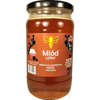 Med lesní smíšený tekutý med přírodní 100% 1 kg