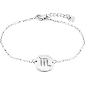 Náramek biju Náramek z chirurgické oceli s pevným přívěskem, znamení Štír 2001960-2