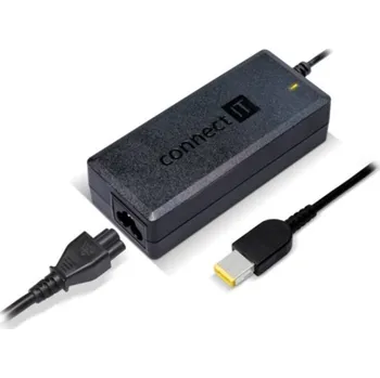 Adaptér k notebooku Napájecí adaptér Connect IT NotePower Lenovo 65W (CI-1062) černý
