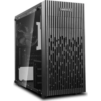 PC skříň DEEPCOOL Case MATREXX 30, mATX, Průhledná bočnice, 1x120mm ventilátor, černá