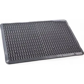 Rohožka Gumová rohožka před dveře, hotová, 44 x 57,5 cm