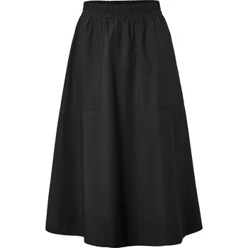 Dámská sukně 637801 - Tchibo - Popelínová sukně - pro ženy - vel. 48 - barva: černá