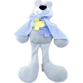 plyšák BaBalu Hand Made Plyšový medvěd Bary, šedý (barva: šedá, věk: 3m+, výška 41 cm)