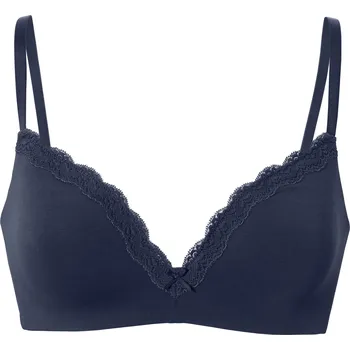 Podprsenka 641432 - Tchibo - Podprsenka s měkkými košíčky - pro ženy - vel. 80B - barva: modrá