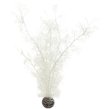 Dekorace do akvária biOrb Sea Fan bílá 39 cm