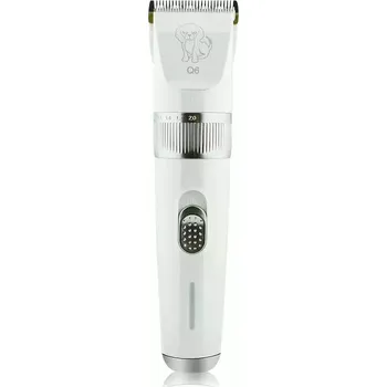 strojek na stříhání srsti TopTechnology Q6 USB Nabíjecí Elektrický Stříhací Strojek pro Domácí Zvířata se Čtyřmi Hřebenem