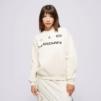 Pánská mikina Mikina W Jordan Brkln Flc Crew Gfx 24 Béžová M