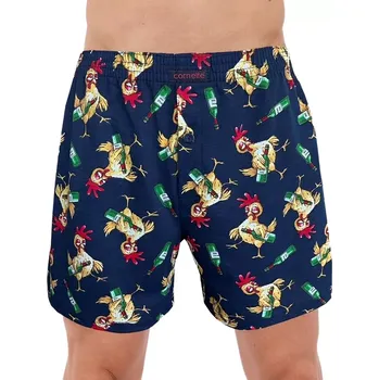 Trenýrky Pánské trenky Cornette Classic 001/186 navy, kohout velikost XL