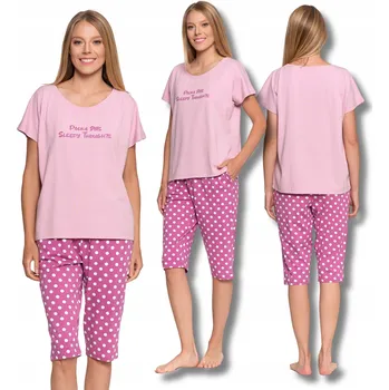 Dámské pyžamo Moraj dámské pyžamo bavlna fialové barvy, velikost XL