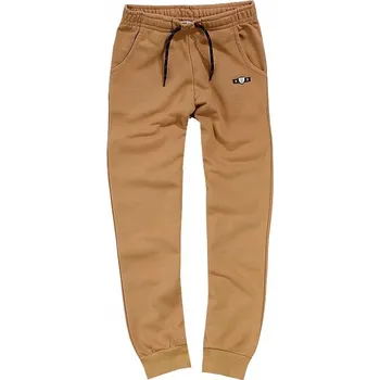 CHLAPECKÉ SPORTOVNÍ TEPLÁKY BÉŽOVÉ BAVLNA 146 J193T